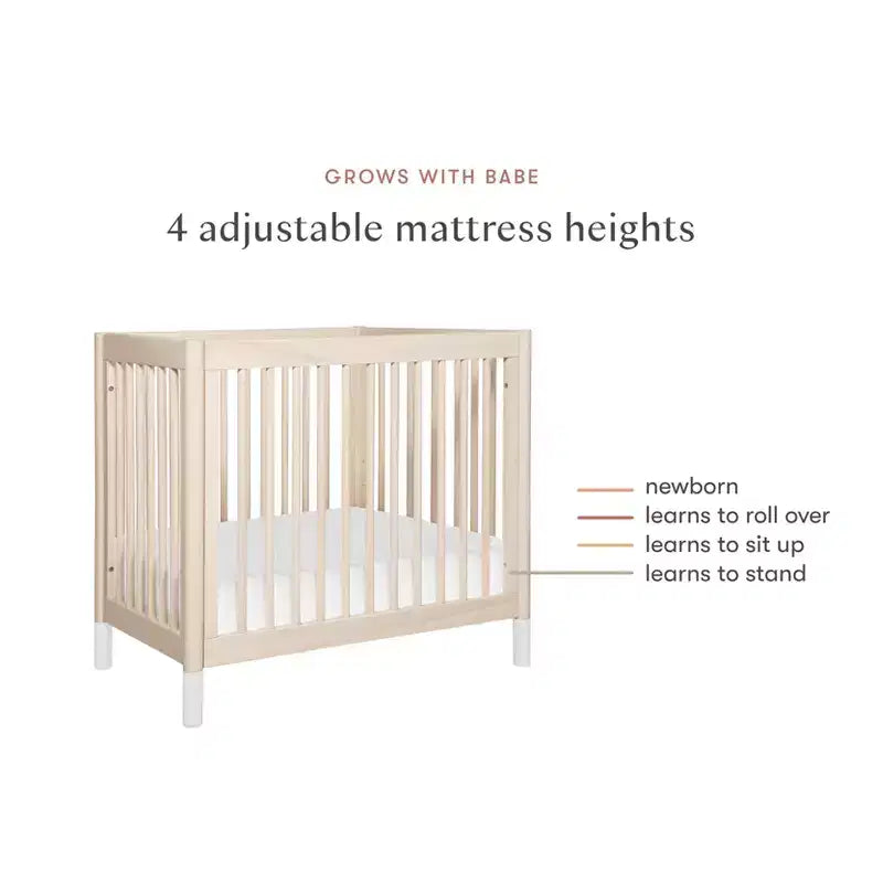 Mini-lit de bébé convertible 4-en-1