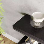 Console de table d'entrée de 40 poucesTable console industrielle à 3 niveaux avec étagères ouvertesTable de canapé derrière le canapé pour couloir, salon, foyer