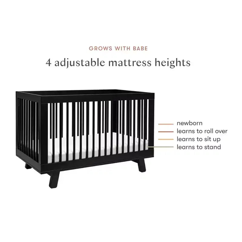 Lit de bébé convertible 3-en-1 avec kit de conversion en lit d'enfant
