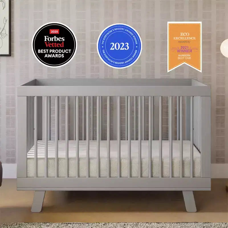 Lit de bébé convertible 3-en-1 avec kit de conversion en lit d'enfant