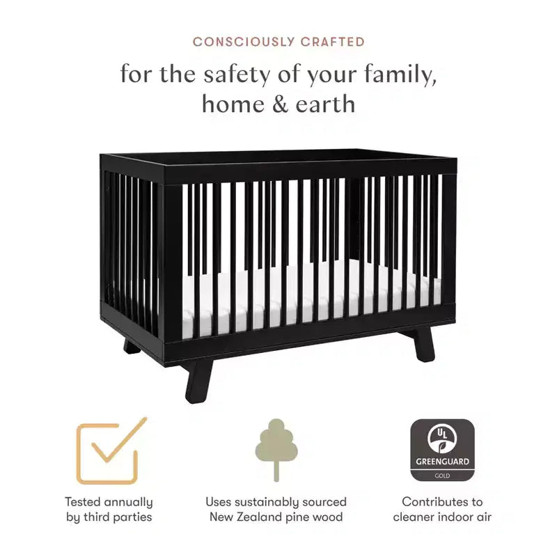 Lit de bébé convertible 3-en-1 avec kit de conversion en lit d'enfant