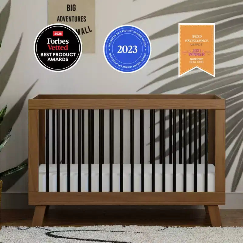 Lit de bébé convertible 3-en-1 avec kit de conversion en lit d'enfant