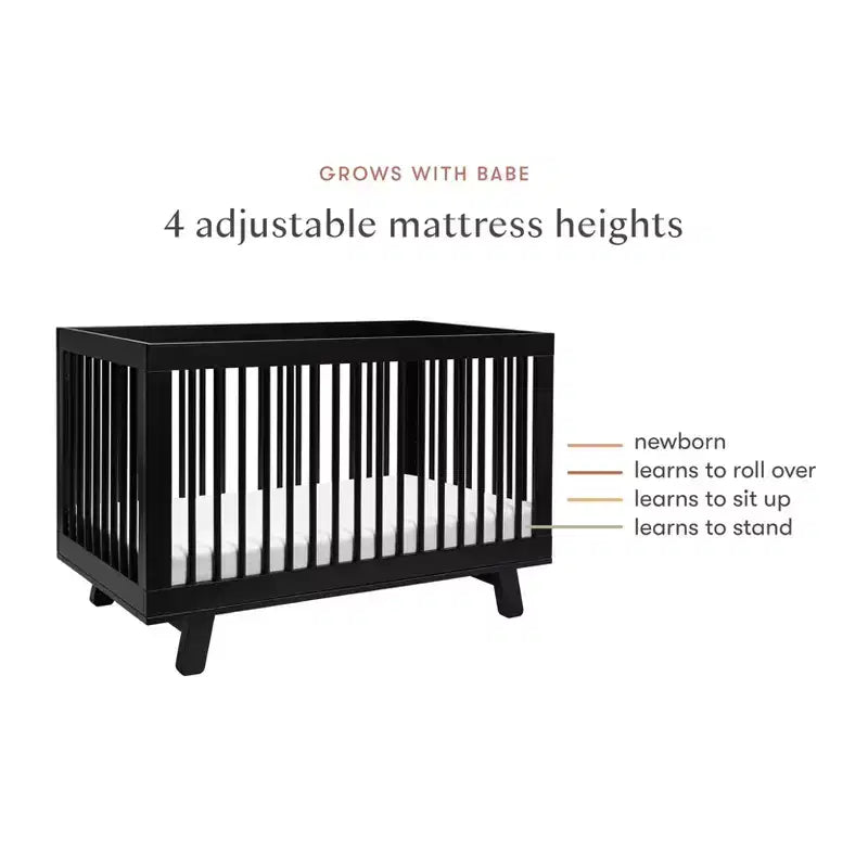 Lit de bébé convertible 3-en-1 avec kit de conversion en lit d'enfant
