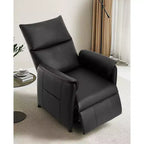 Canapé simple, fauteuil inclinable avec fonction mémoire, cuir PU, siège de cinéma maison, adapté au salon et au bureau.