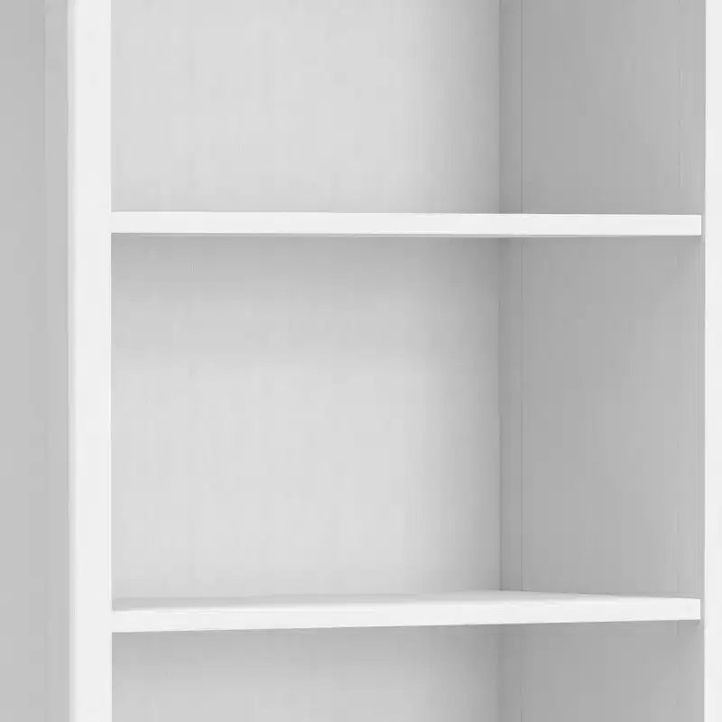 51 H. Étagères à livres en métal bleu français à 5 niveaux