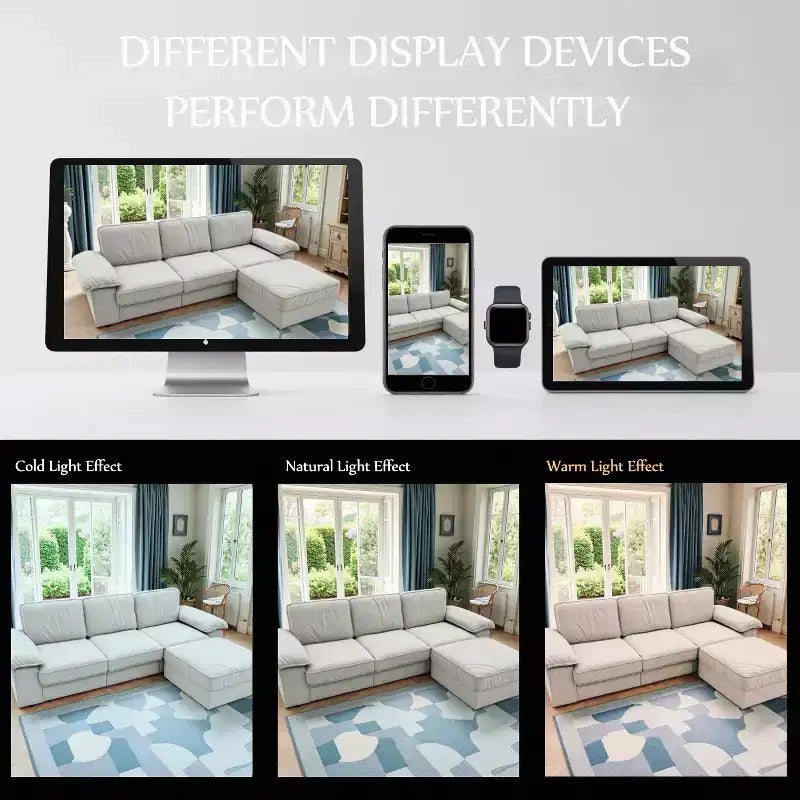 Canapé d'angle modulable moderne 4 places en velours Cleo 105,5''