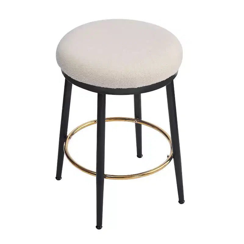 24,75 tabourets de bar modernes à hauteur de comptoir avec coussin éponge, lot de 2/4, tabourets de comptoir modernes, chaise d'appoint pour cuisine, salle à manger