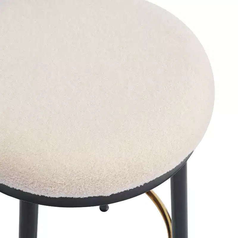 24,75 tabourets de bar modernes à hauteur de comptoir avec coussin éponge, lot de 2/4, tabourets de comptoir modernes, chaise d'appoint pour cuisine, salle à manger