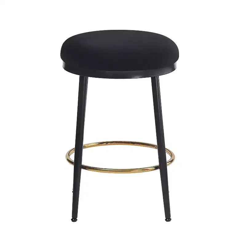 24,75 tabourets de bar modernes à hauteur de comptoir avec coussin éponge, lot de 2/4, tabourets de comptoir modernes, chaise d'appoint pour cuisine, salle à manger