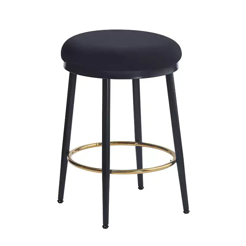 24,75 tabourets de bar modernes à hauteur de comptoir avec coussin éponge, lot de 2/4, tabourets de comptoir modernes, chaise d'appoint pour cuisine, salle à manger