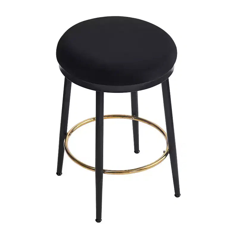 24,75 tabourets de bar modernes à hauteur de comptoir avec coussin éponge, lot de 2/4, tabourets de comptoir modernes, chaise d'appoint pour cuisine, salle à manger